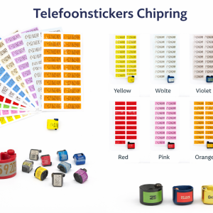telefoonstickers Chipring 20x